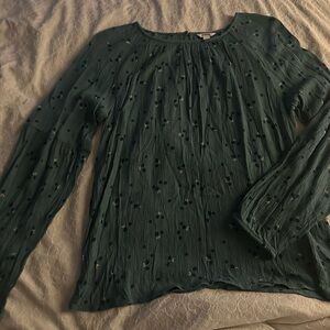 SONOMA life + style Women's Size L Long Sleeve Blouse (my22)